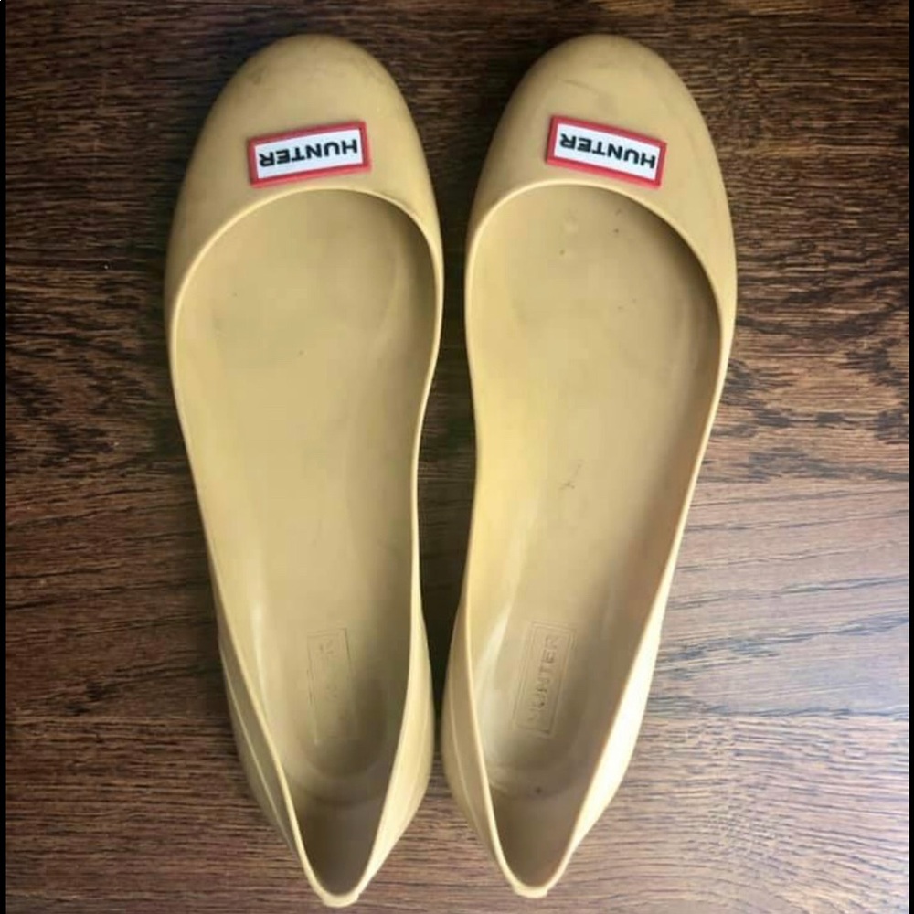 Hunter Romilly Rain Ballet Flats Size 7